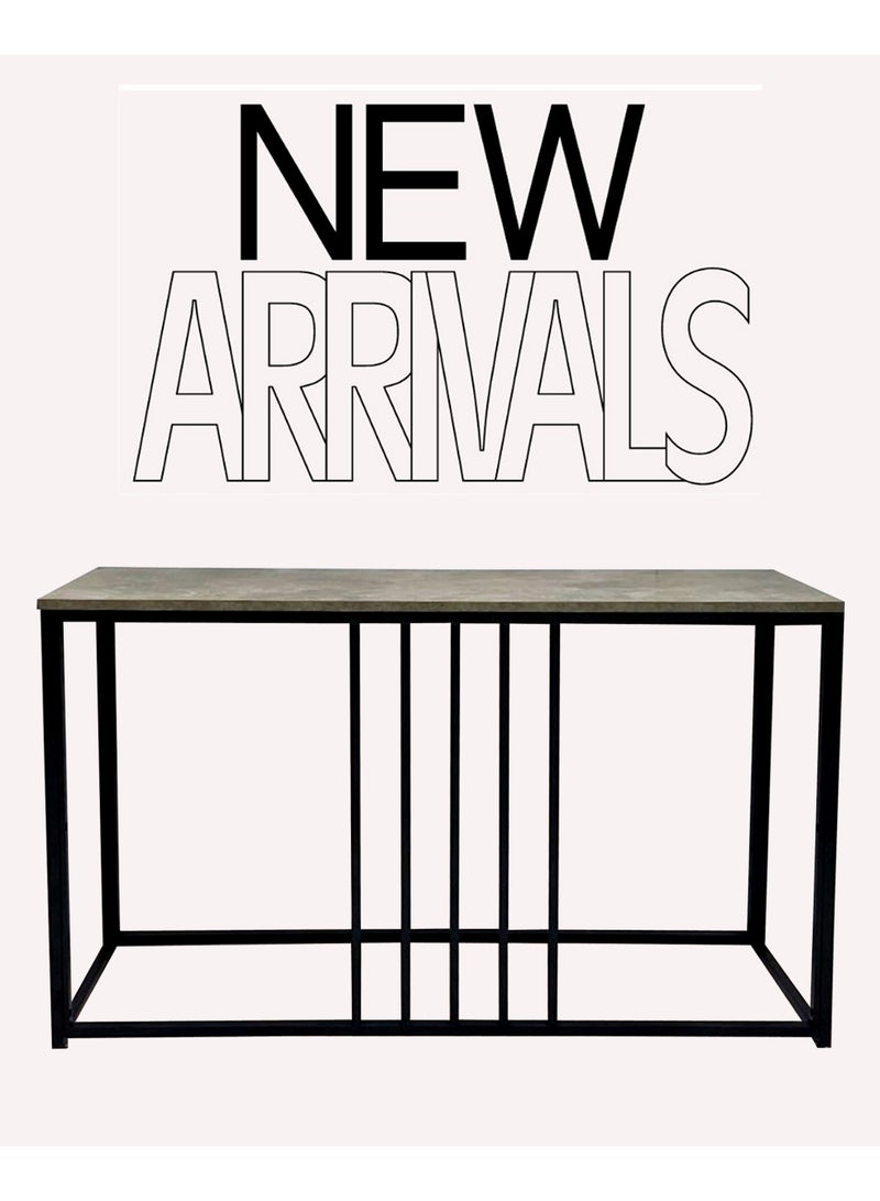 Living Rectangular Console Table Metal Frame 130*85*40 CM - Image 3