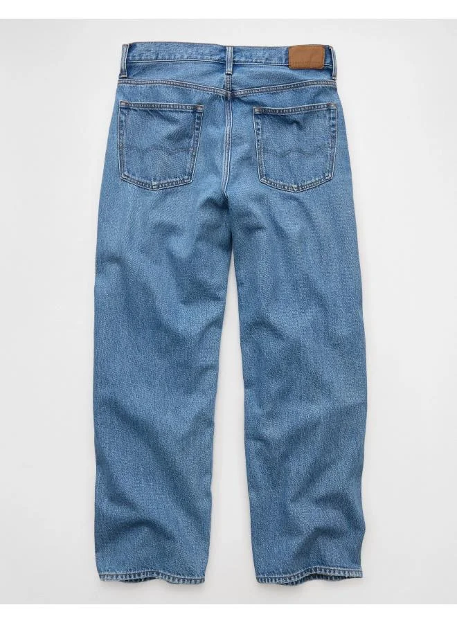 American Eagle MEDIUM WASH AE Barrel Jean for Men | Best Price UAE