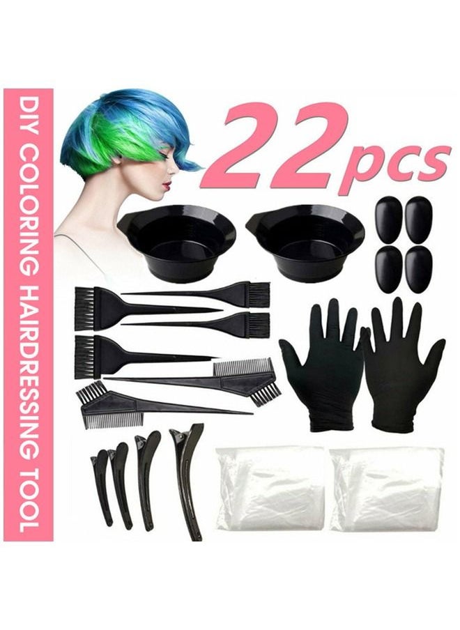 Umiwin 22-Piece Hair Dye Kit Black  - Image 5