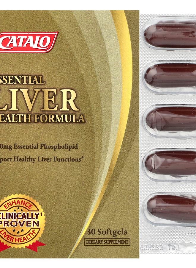 Essential Liver Health Formula 30 Softgels