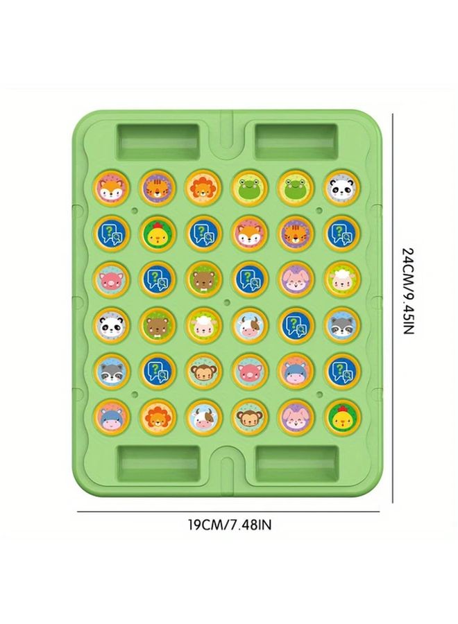 Memory Match Game 72 Pieces For Kids Fruits Animals Educational Family Activity - Image 2