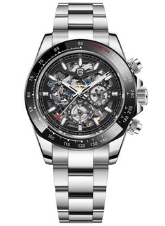 PAGANI DESIGN Men's Automatic Watches Mechanical Stainless Steel Waterproof Wrist Watch with Sapphire Glass  - Image 1
