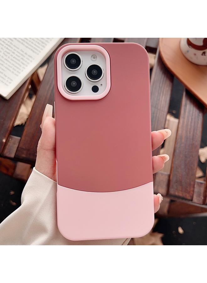 S-TOP Case For iPhone 14 Pro Color Contrast 2 in 1 Skin Feel PC Hybrid TPU Phone Case - Image 1