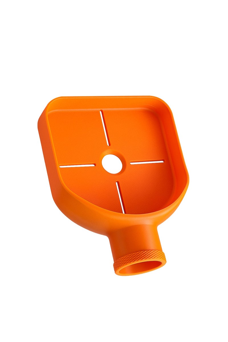 RACO Drilling Dust Collector with 4-Angle Positioning, Waterproof Plastic Dust Catcher for Drill Bits, Easy to Use & Portable, No Assembly Required Orange, Debris Catcher for Home DIY & Clean Projects - Image 1