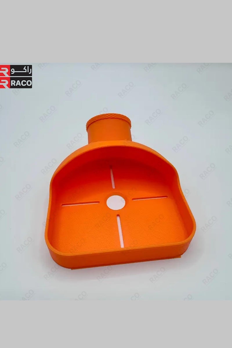 RACO Drilling Dust Collector with 4-Angle Positioning, Waterproof Plastic Dust Catcher for Drill Bits, Easy to Use & Portable, No Assembly Required Orange, Debris Catcher for Home DIY & Clean Projects - Image 4