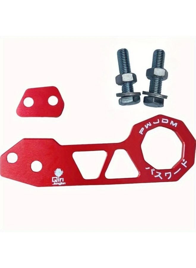 4pcs Red JDM Racing Tow Hook Aluminum Alloy For Honda Civic Jazz GK5 - Image 1