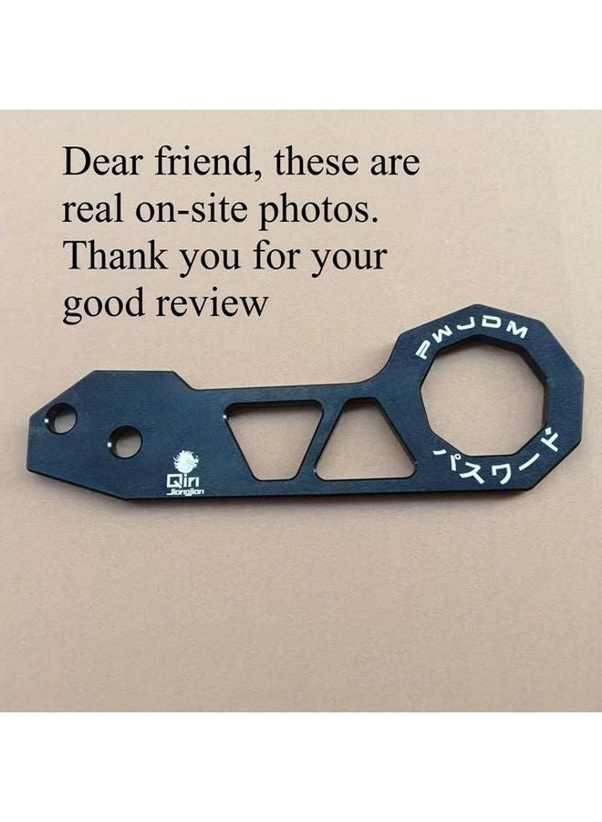 4pcs Red JDM Racing Tow Hook Aluminum Alloy For Honda Civic Jazz GK5 - Image 4