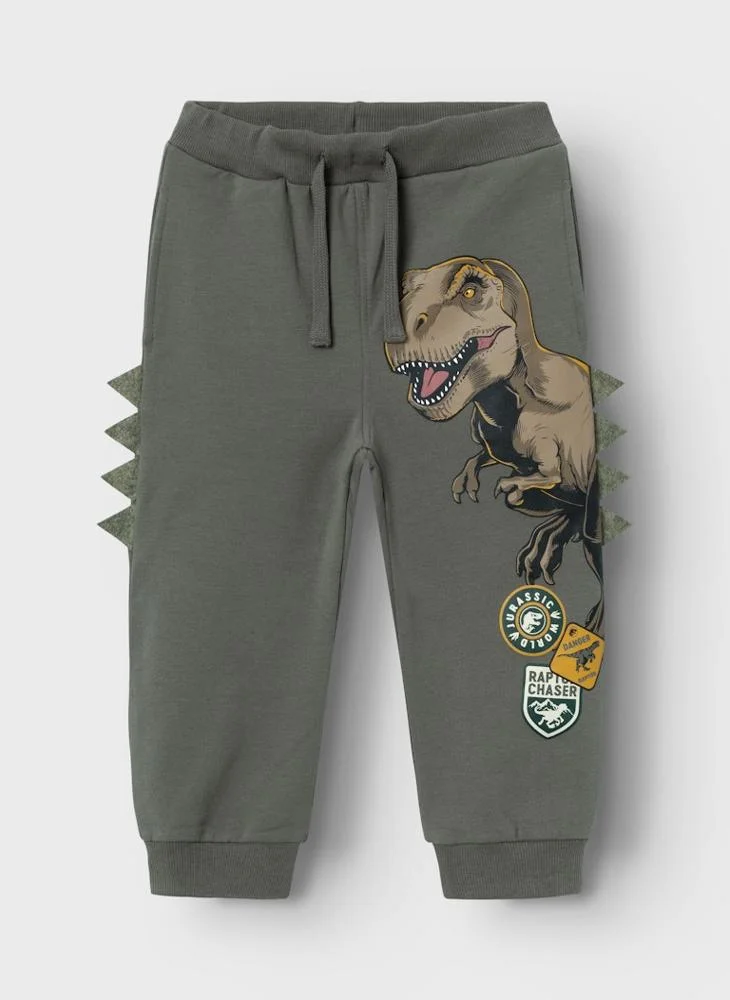 نيم ات Kids Drawstring Printed Sweatpants