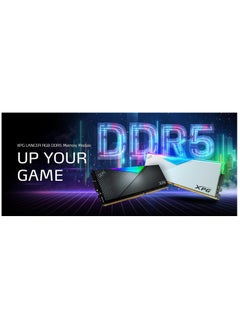 اكس بيه جي مجموعة ذاكرة DDR5 RGB 6400MHz 64GB (2x32GB) CL32-39-39 UDIMM 288 دبوس SDRAM DDR5 ثنائي القناة من لانسر (AX5U6400C3232G-DCLARBK) - pzsku/ZFBFC6B162BCD14EB2C03Z/45/_/1722157642/9180172c-577c-4ab3-a87b-0b4cecd04181