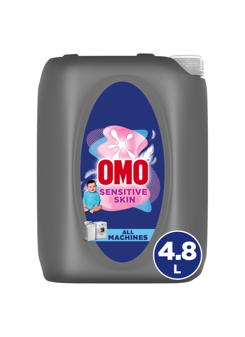 Omo Liquid Laundry Detergent Sensitive Skin 4.8L - Image 1