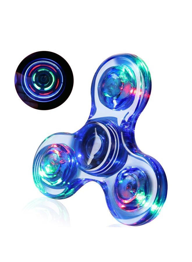 SCIONE LED Fidget Spinners, Light Up Sensory Fidgets Toys for Kids, Glow in The Dark Toy for Kid 4-8-12, ADHD Anxiety Stress Relief Toys for Adults, Easter School Classroom Exchange Gifts for Kids - Image 1
