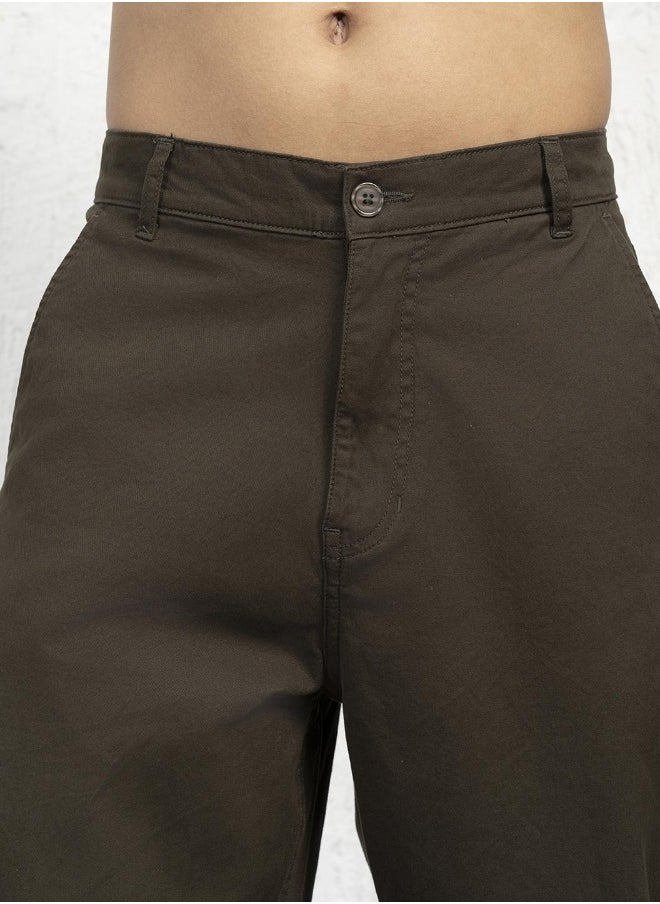 Hubberholme - Dark Olive Pants For Men - Image 1