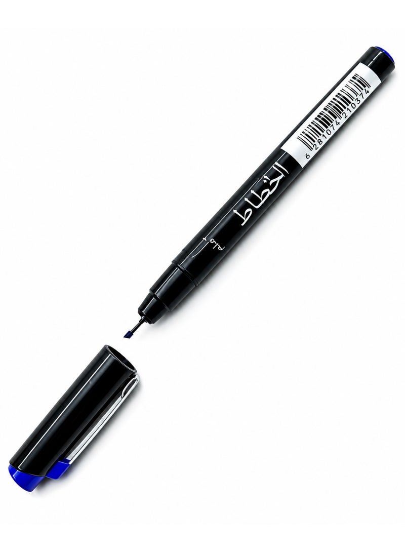 Calligraphy Pen, 1 Piece, 2 mm Line Width, Blue