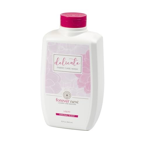 FOREVER NEW Liquid Laundry Detergent – Nontoxic Hypoallergenic Laundry Soap, Safe for Colors & Sensitive Skin - Essential Laundry Supplies, Delicate Fabric Care Wash (Original Scent, 32 fl. oz) - Image 1