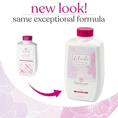FOREVER NEW Liquid Laundry Detergent – Nontoxic Hypoallergenic Laundry Soap, Safe for Colors & Sensitive Skin - Essential Laundry Supplies, Delicate Fabric Care Wash (Original Scent, 32 fl. oz) - Image 3