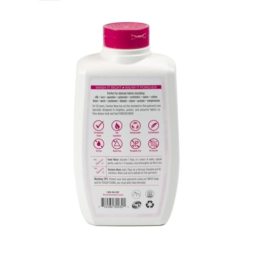 FOREVER NEW Liquid Laundry Detergent – Nontoxic Hypoallergenic Laundry Soap, Safe for Colors & Sensitive Skin - Essential Laundry Supplies, Delicate Fabric Care Wash (Original Scent, 32 fl. oz) - Image 5