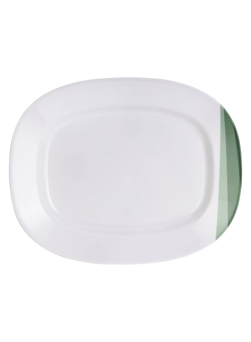 ديلكاسا طبق ديلكاسا بيضاوي من الميلامين مقاس 14 بوصة - DC3426 - Image 1