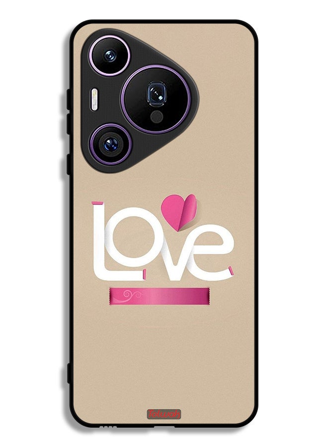 Tolwak Huawei Pura 70 Pro Protective Case Cover Love Art - Image 1