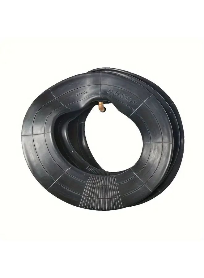 8 5x3 0 Black Rubber Scooter Inner Tube Durable Textured Grip For Enhanced Safety - Image 1