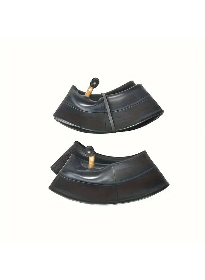 8 5x3 0 Black Rubber Scooter Inner Tube Durable Textured Grip For Enhanced Safety - Image 4