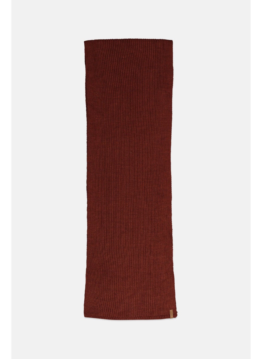 Tchibo Men Knitted Scarf, Rust  - Image 2