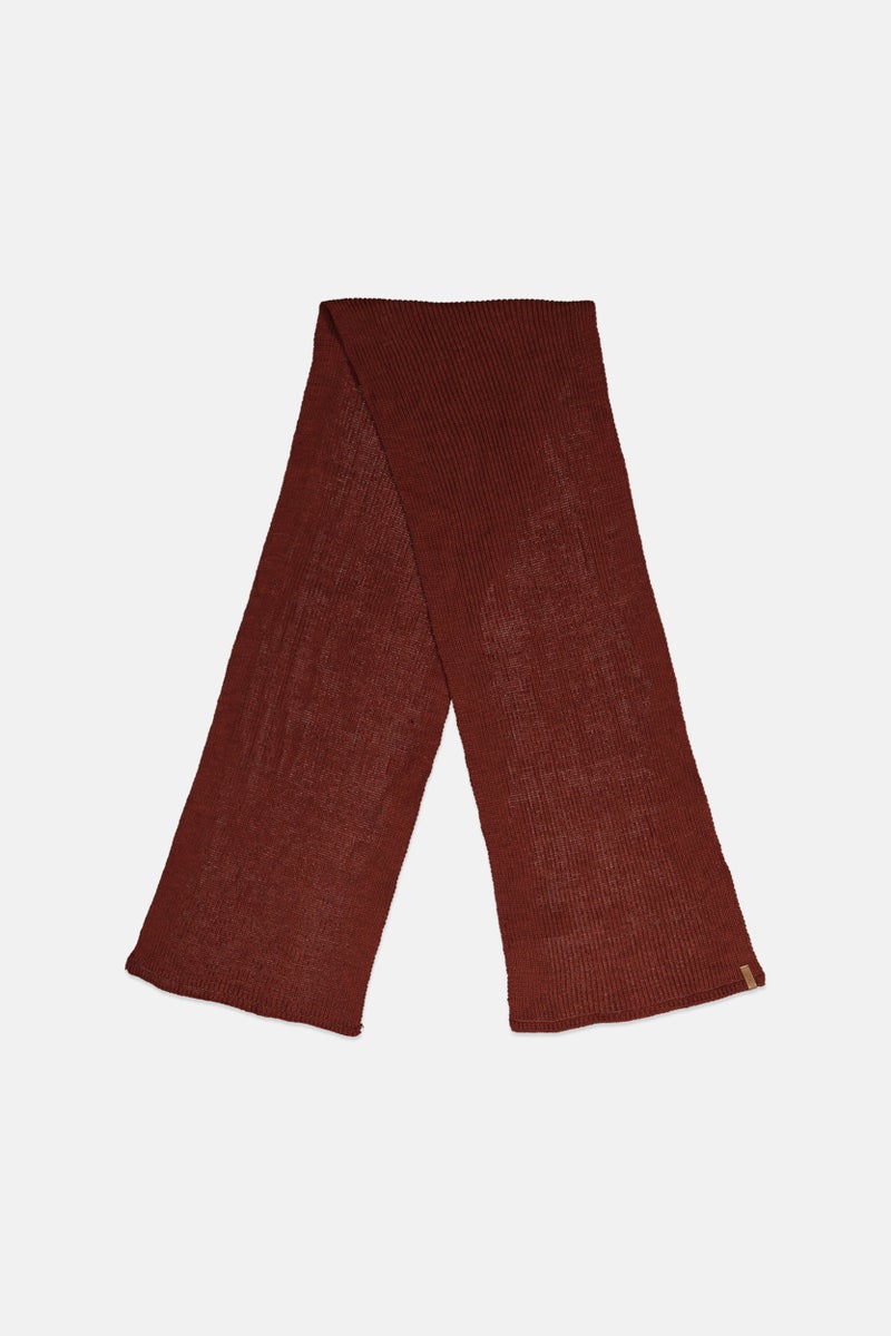 Tchibo Men Knitted Scarf, Rust - Image 3