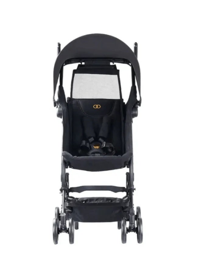 Lightweight Foldable Baby Stroller with Adjustable Canopy, 5-Point Safety Harness, Smooth Rolling Wheels, Compact Travel Design, Comfortable Seat, Easy One-Hand Folding for Newborns & Toddlers - Image 3