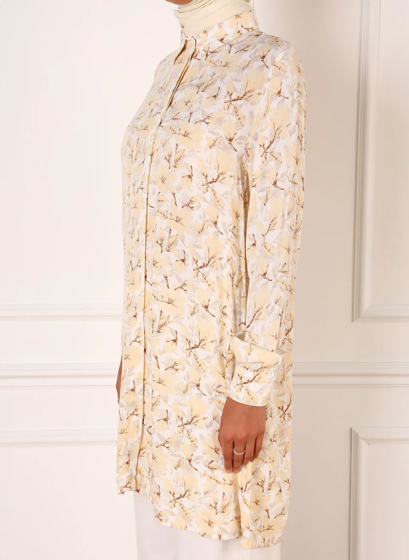 Refka by modanisa Yellow - Tunic - Refka