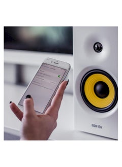EDIFIER مكبر صوت Studio Bookshelf R1080BT باللون الأبيض  - Image 2