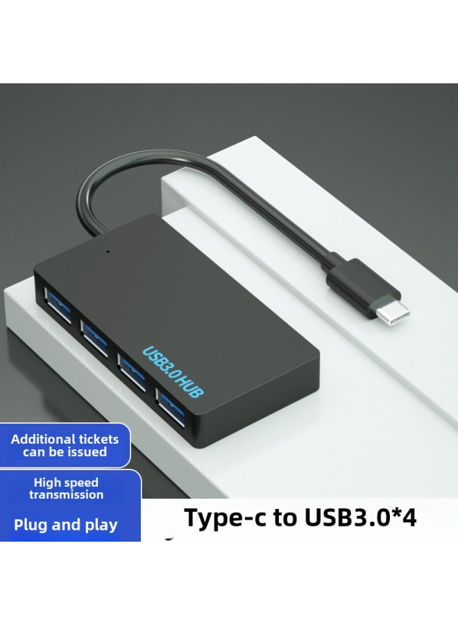 Neutral Usb Hub3.0 One-to-four High-speed Hub Multi-computer Usb Splitter Expansion 4 Usb Extender - Image 2