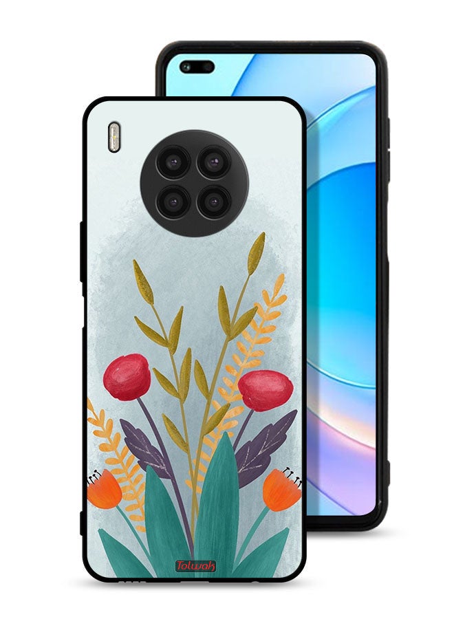 Tolwak Honor 50 Lite Protective Case Cover Plants Drawing Art - Image 1