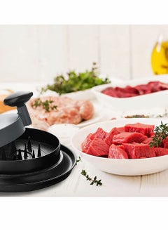 KASTWAVE Meat Shredder, Meat Claws Shredder for Meat, Upgraded Shred Machine Chicken Shredder with Handles and Non Skid Base Dishwasher Safe - Gray  - Image 3