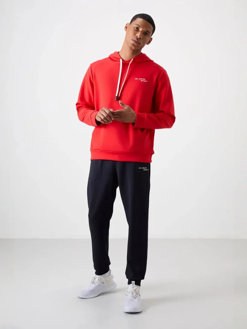 TOMMYLIFE TOMMY Men's Hooded Sweatshirt And Pants Set
