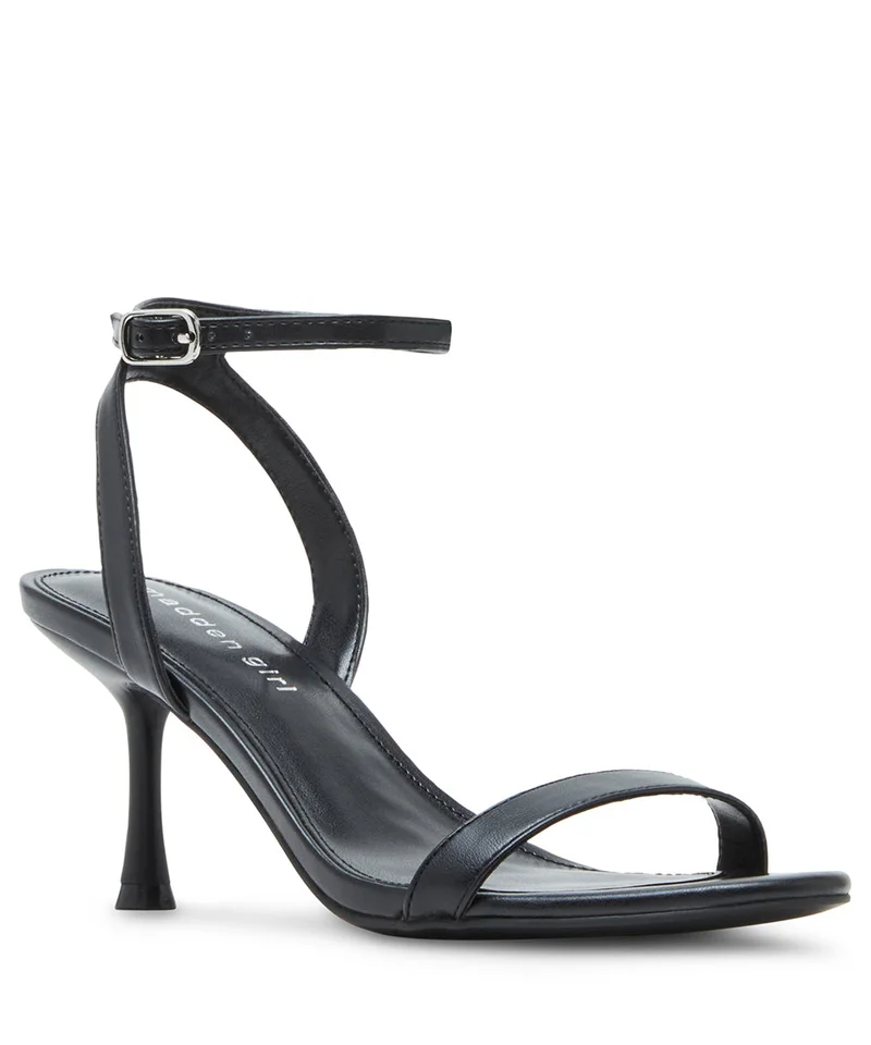STEVE MADDEN Besos Black Women's Sandals