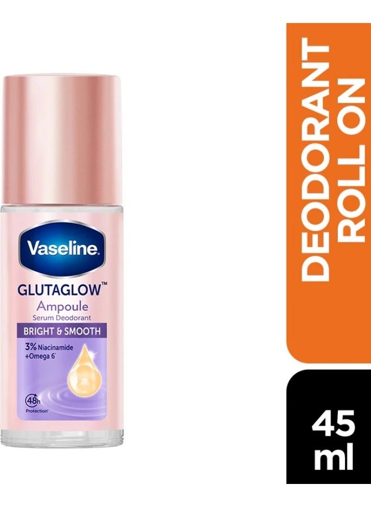 Vaseline Glutaglow Bright & Smooth Ampoule Serum Deodorant - 45ml - Image 4