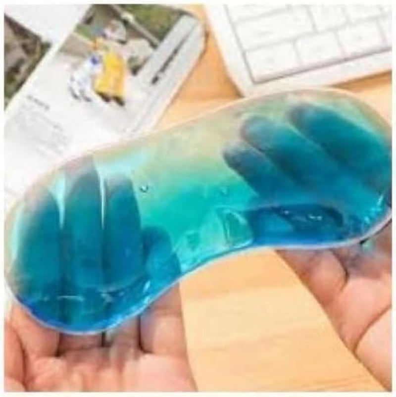 Eye Pajamas with Eye Mask and Gel Pouch - Ice Eye Mask for Puffy Eyes Dark Circles - Cooling Eye Mask for Migraine and Sinus Pain - Color and Shape Change - Image 5