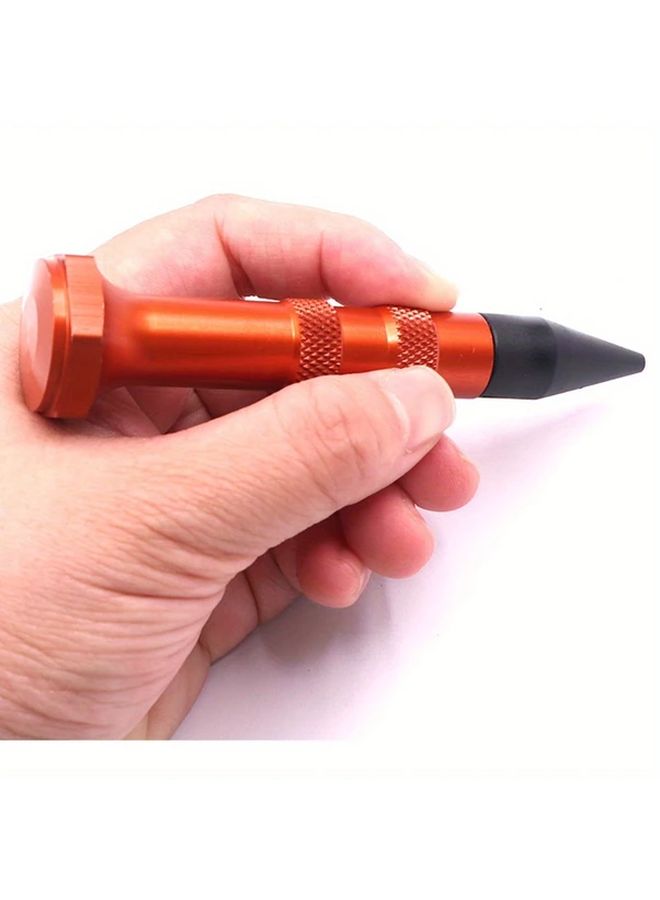 10pcs Diy Auto Paintless Dent Repair Kit Red 1set 9 Headed Hammer Tap Pen Car Hail Damage Concave Pit Shaping No Drill Dent Removal Durable Metal Tool - Image 5