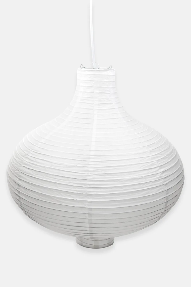 Muy Mucho Round Ceiling Lamp 40 H X 39 Dia cm, White