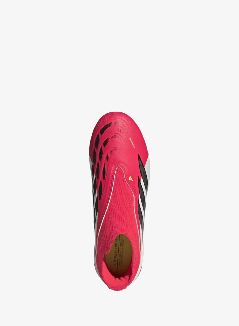 اديداس حذاء كرة قدم للأرضيات الصلبة للأطفال PREDATOR LEAGUE Laceless
