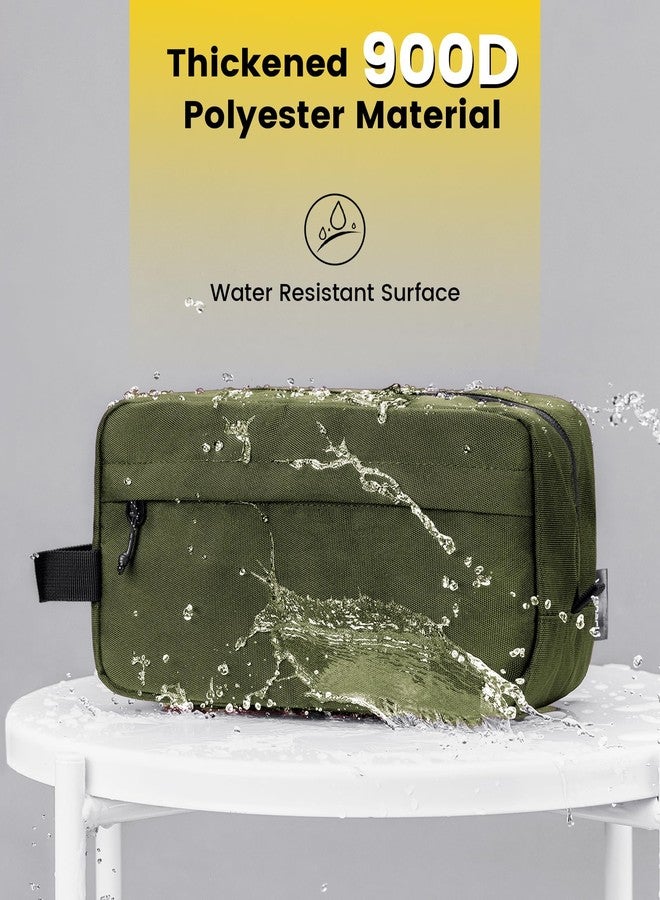 Vorspack Travel Toiletry Bag for Men - Large Toiletries Bag Water Resistant Hanging Travel Bag for Travel Toiletries Accessories - Green - Image 4