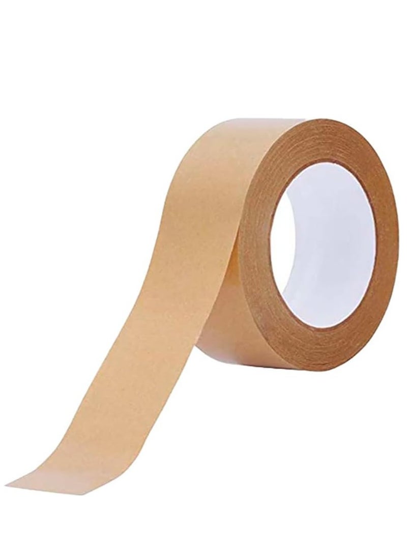 Rubik Kraft Paper Packing Tape, 6pcs Each 5cm Wide x 33 Yards Long, Adhesive for Moving Boxes, Shipping Cartons Sealing, Brown  - Image 2
