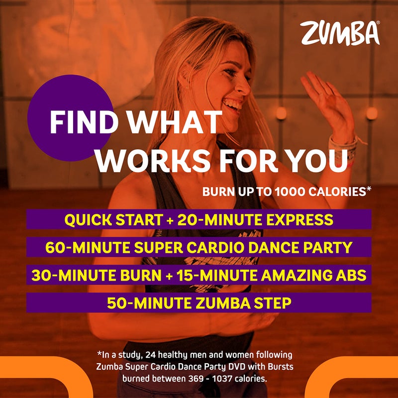 ZUMBA Incredible Results Weight-Loss Dance Workout DVDs and Guides Value Pack - Image 3