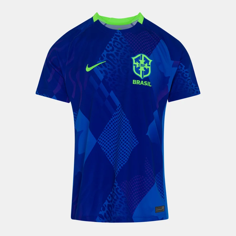 Men's Brazil 2025 Away Replica Football Jersey (Women's Team)