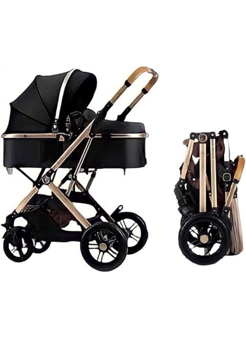 Belecoo 3 In 1 Luxury A30-Small At Lock-Black