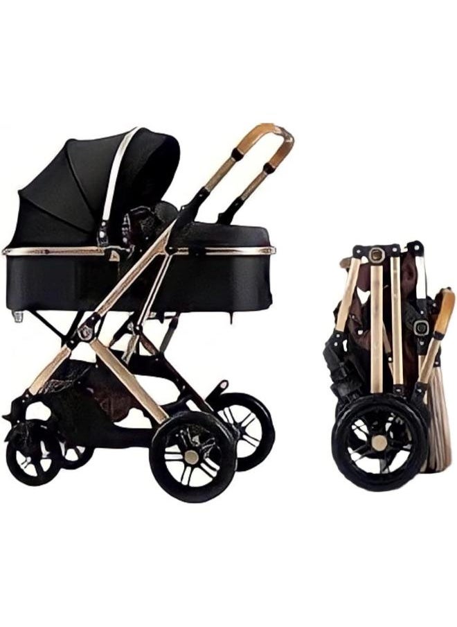 Belecoo 3 In 1 Luxury A30-Small At Lock-Black