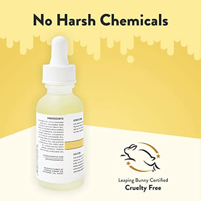 ECZEMA HONEY Nourishing Face Serum - Daily Hydrating Serum - Face Oil for Eczema, Dry & Sensitive Skin (1 Oz) - Image 5
