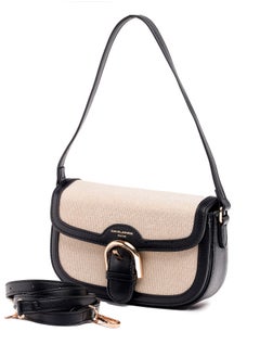 David Jones David Jones- The Cross Body Bag with Buckle model cm7027- Casual vintage type bag with safety leather buckle  - Image 1