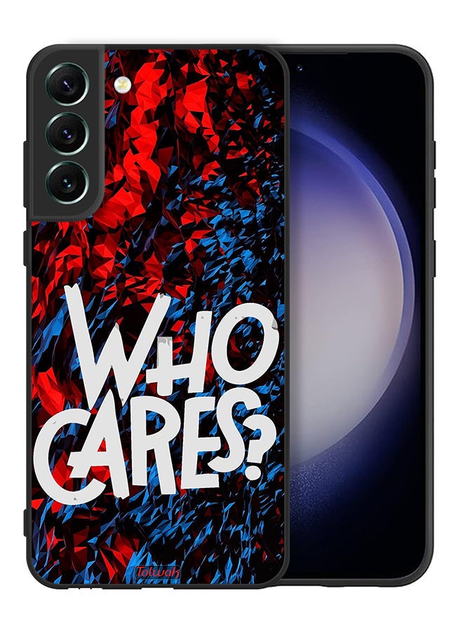 Tolwak Samsung Galaxy S21 Plus 5G Protective Case Cover Who Cares - Image 2