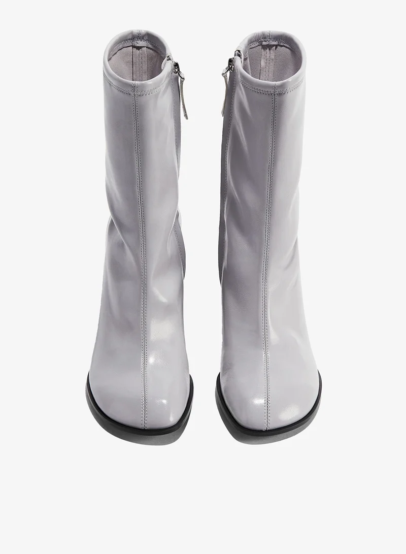 H&M Block-heeled ankle boots