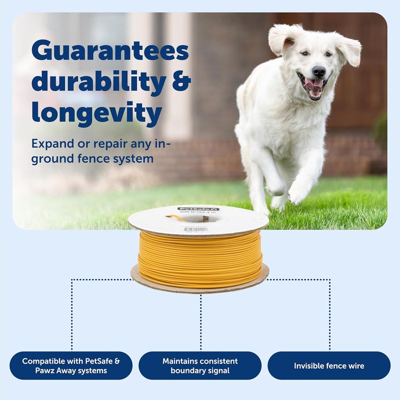 PetSafe 500 ft. Yellow In-Ground Pet Fence Wire - 20 Gauge Copper - Image 5